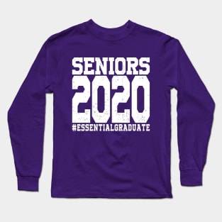 Seniors 2020 Essential Graduate Long Sleeve T-Shirt